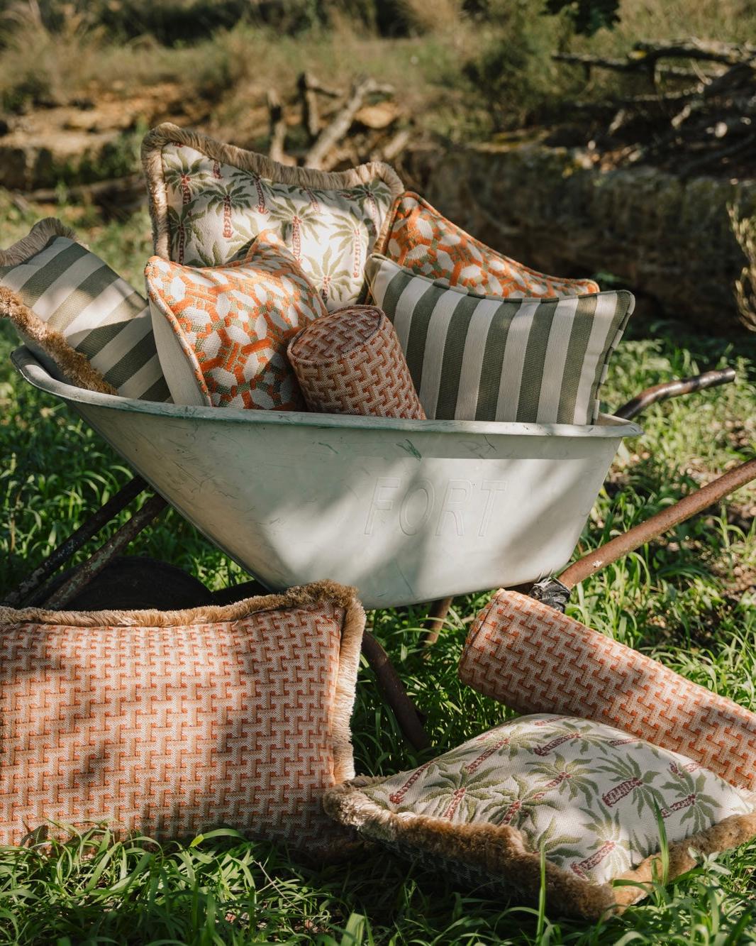 Cushion Laura Olive & Spice - Image 7