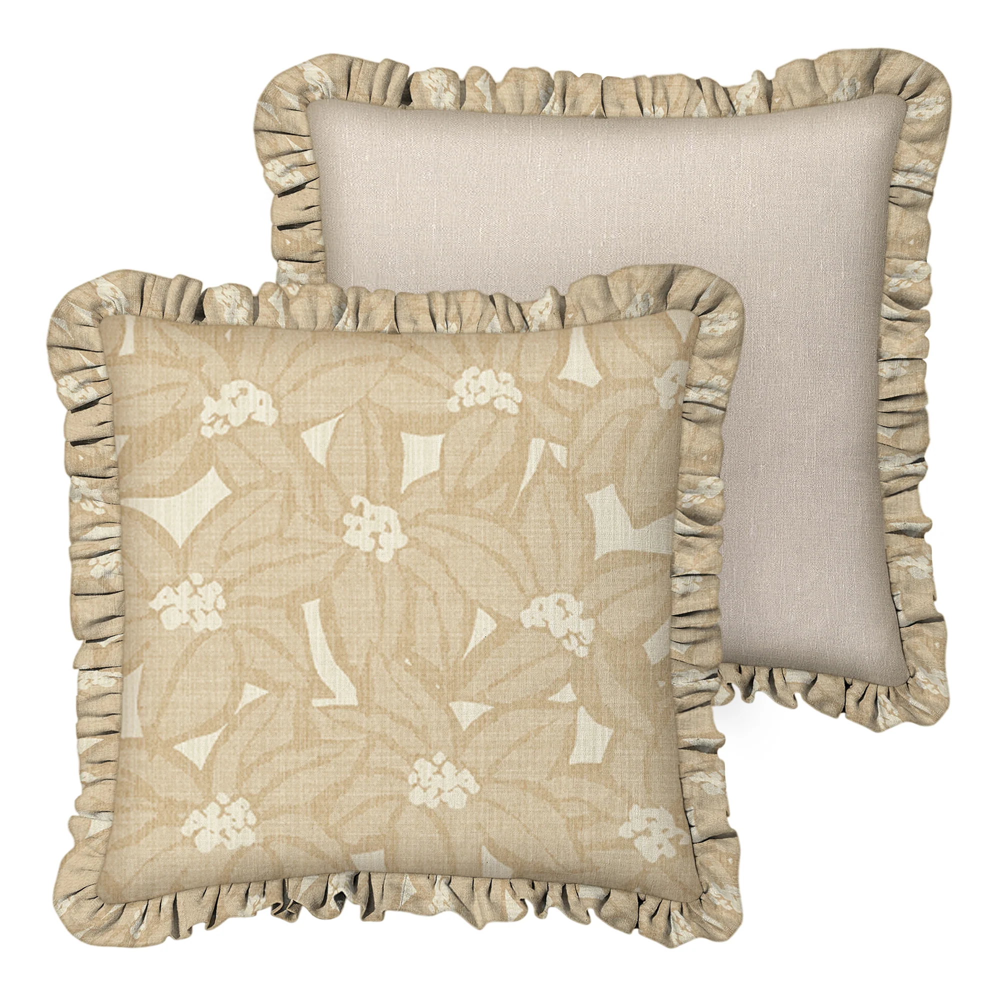 Cushion Michelle Ecru (45x45cm) - Image 3