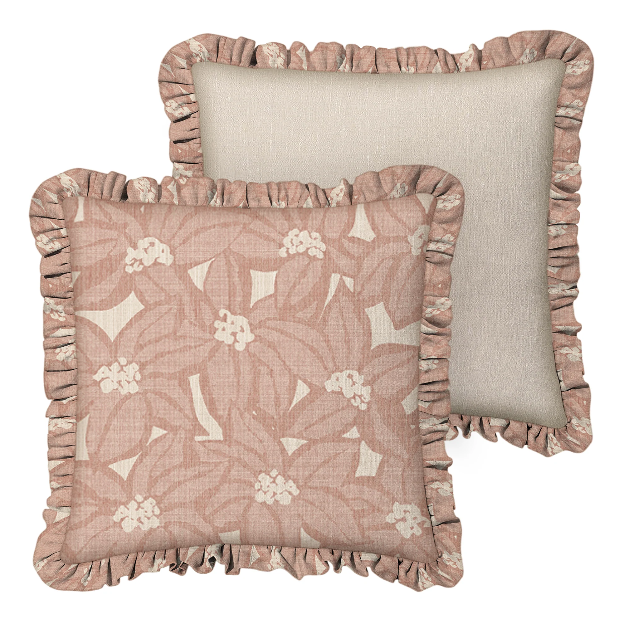 Cushion Michelle Vintage Rose (45x45cm) - Image 5