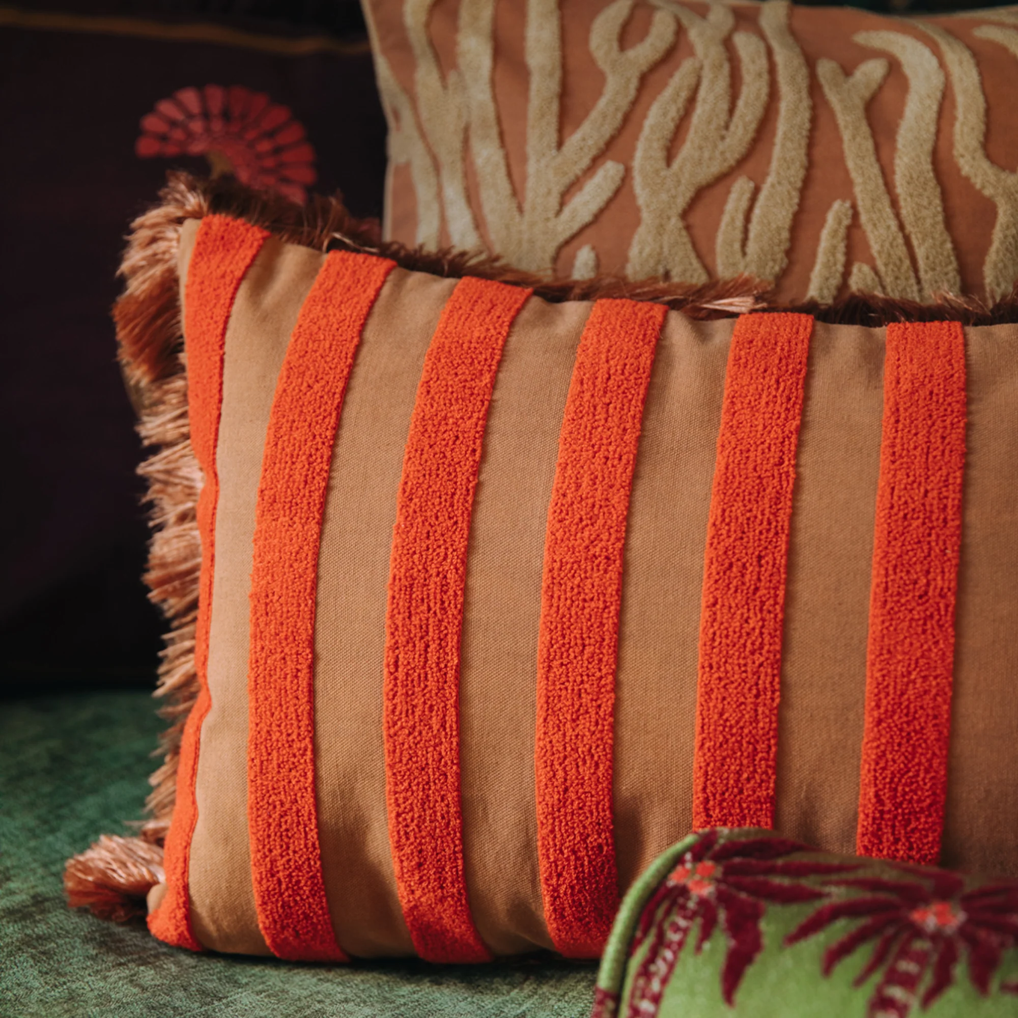 Cushion set Coral & Caramel - Image 4