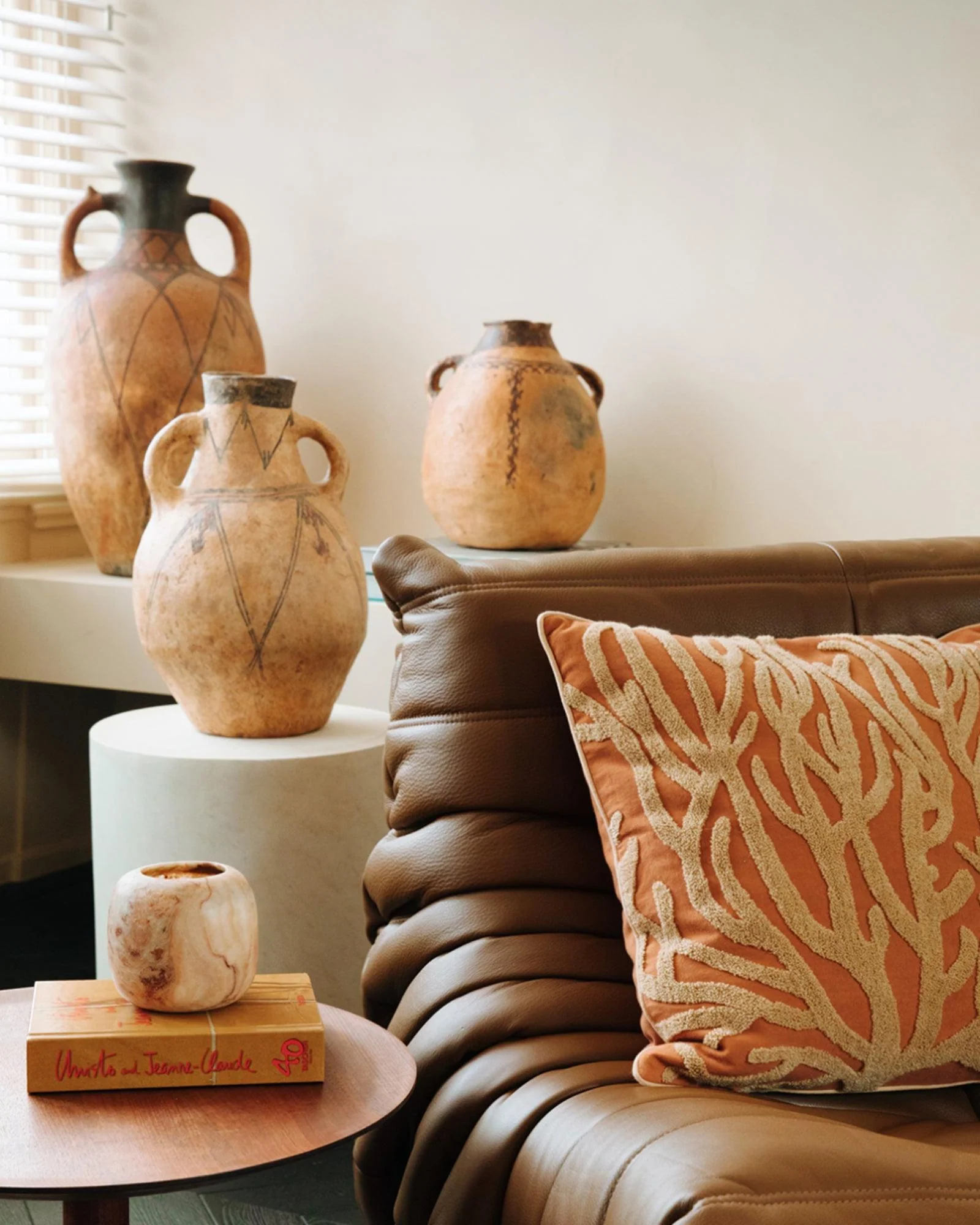 Cushion Lauren Caramel & Sand - Image 5