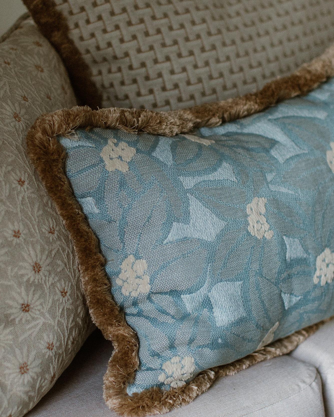 Double Sided Cushion Michelle Ice x Amina Sand Ecru - Image 4
