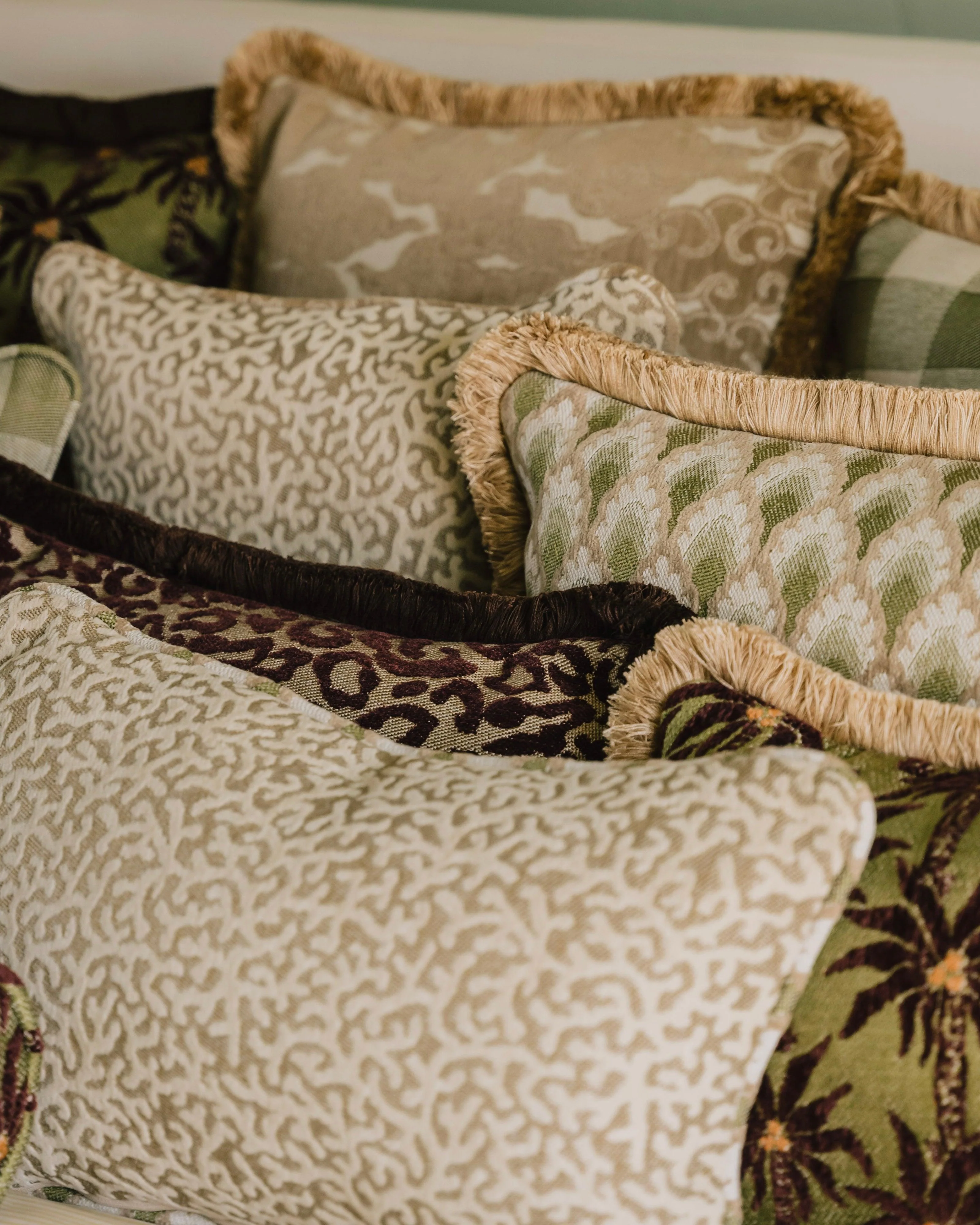 Double sided cushion Yin Sand & Ecru x Lauren Sand & Ecru - Image 5