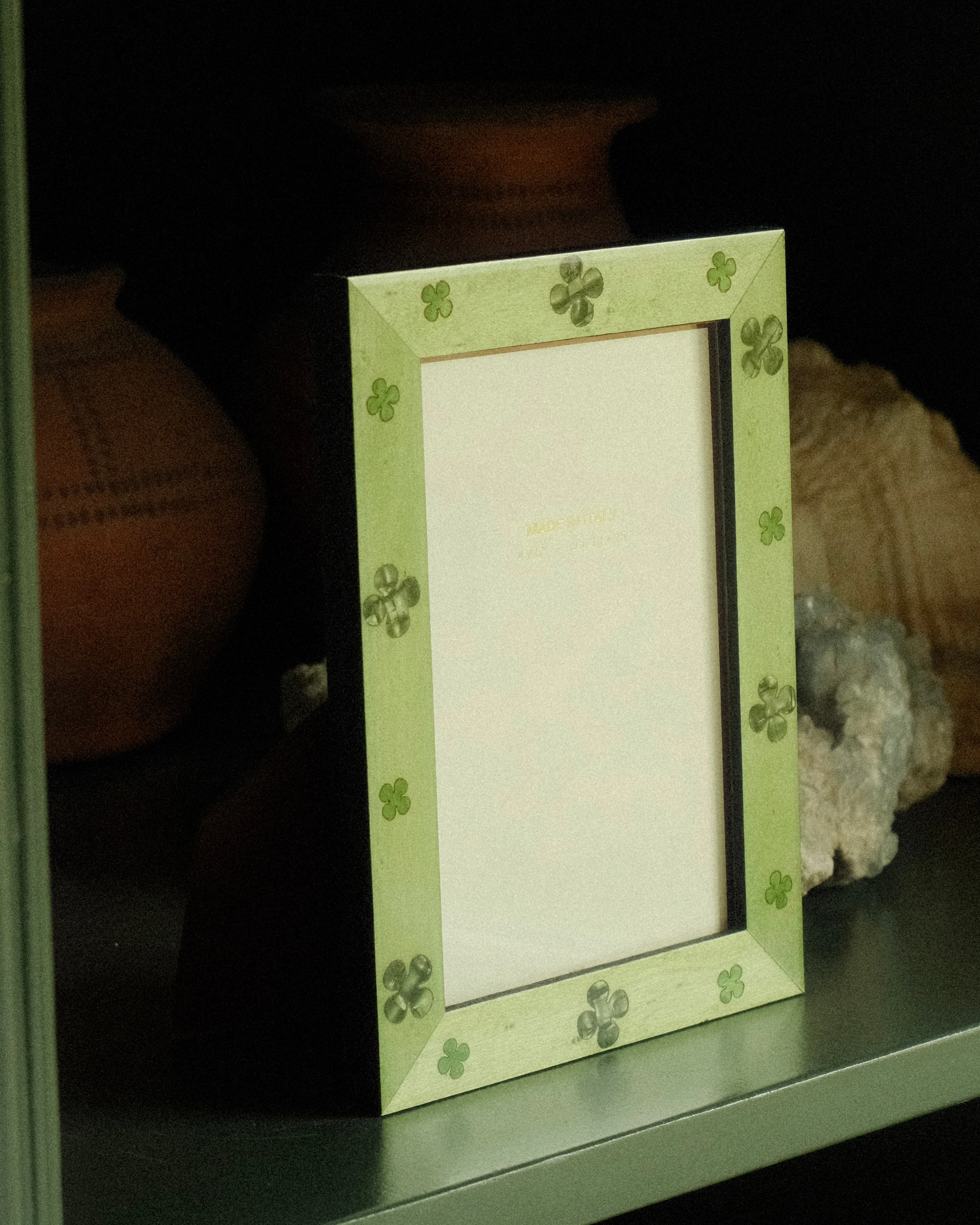 Hand-Inlaid Wooden Frame Daria | Sage | Small - Image 4