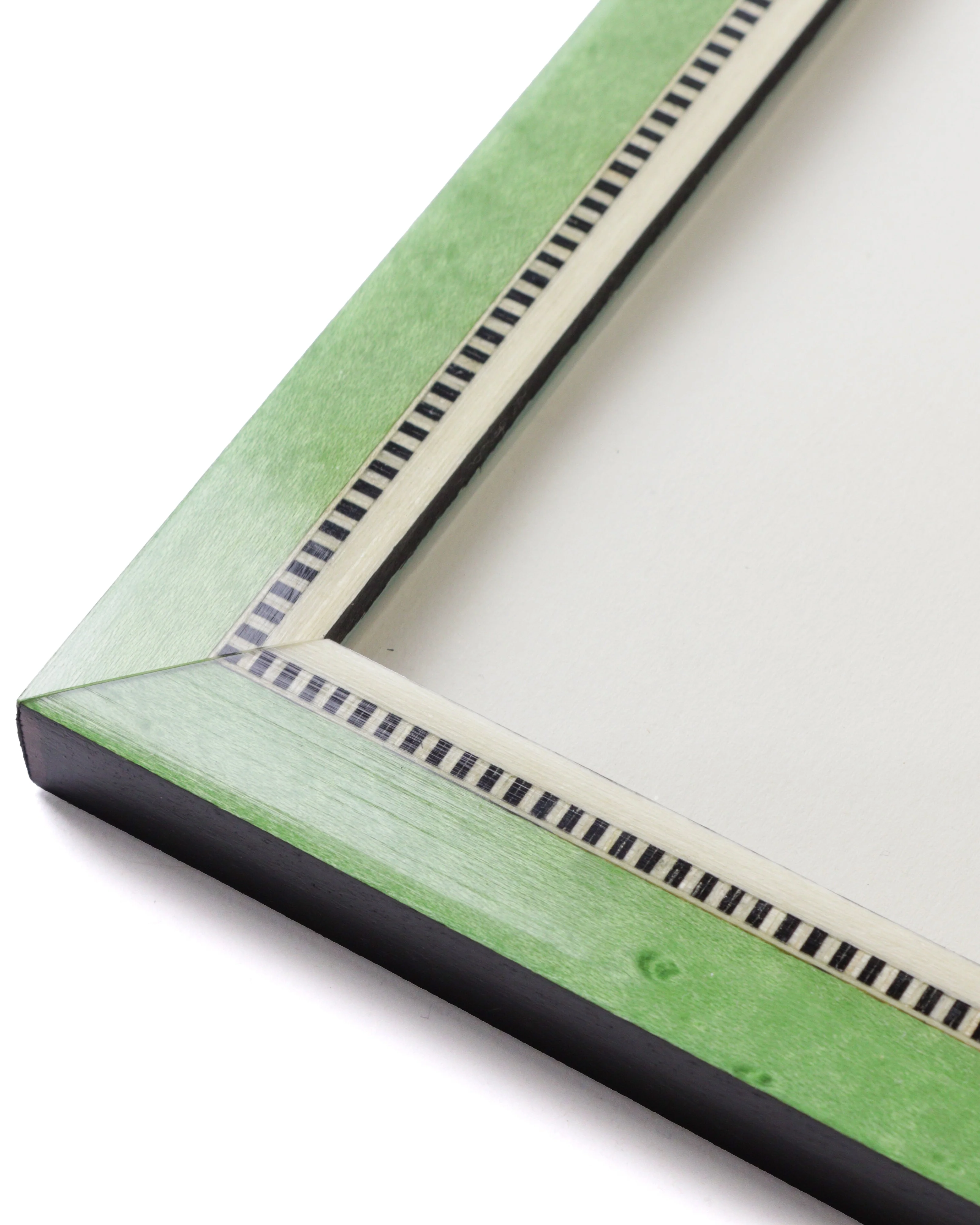 Hand-Inlaid Wooden Frame Ines | Emerald | Medium - Image 6