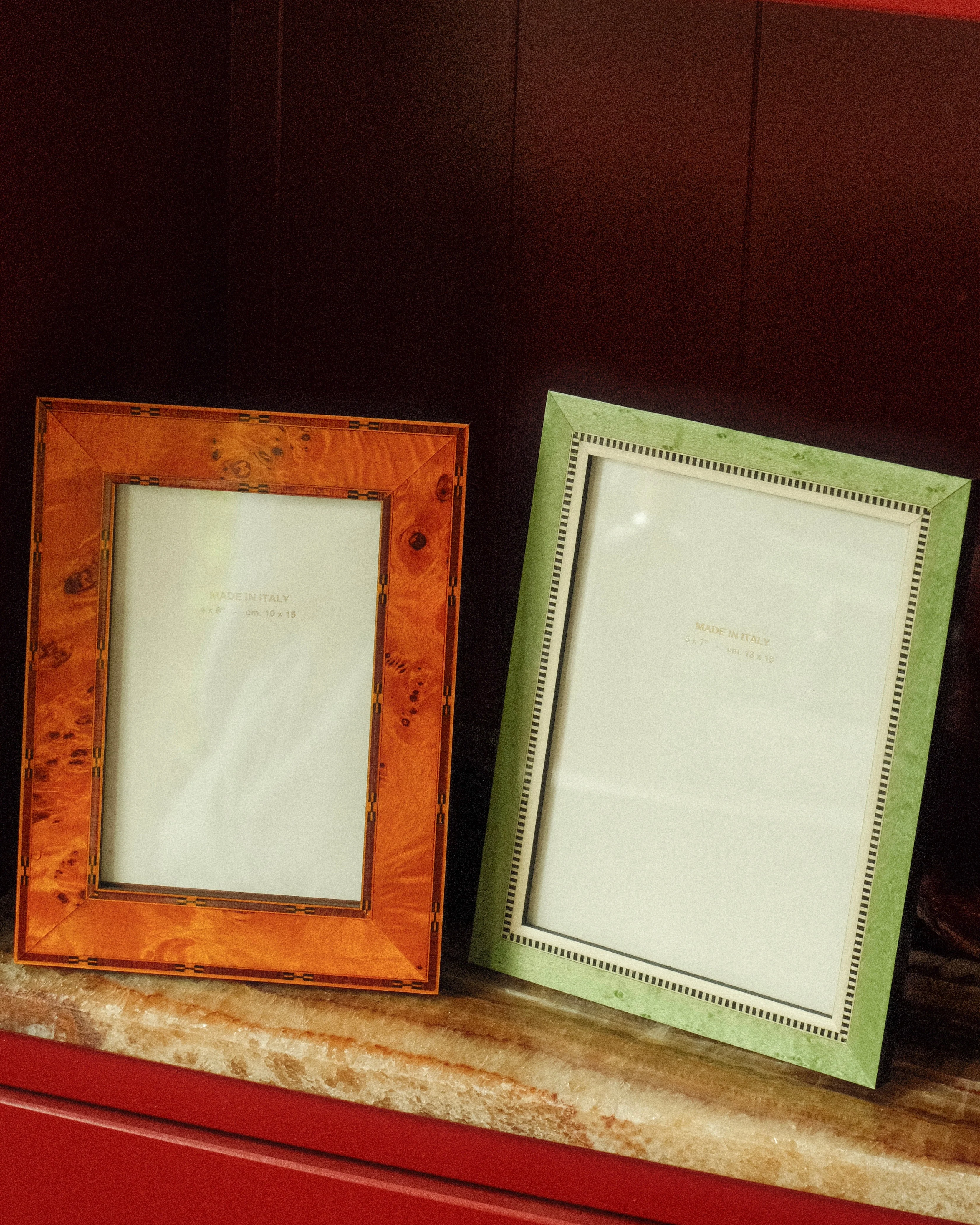 Hand-Inlaid Wooden Frame Lou | Burl Wood | Small - Image 3