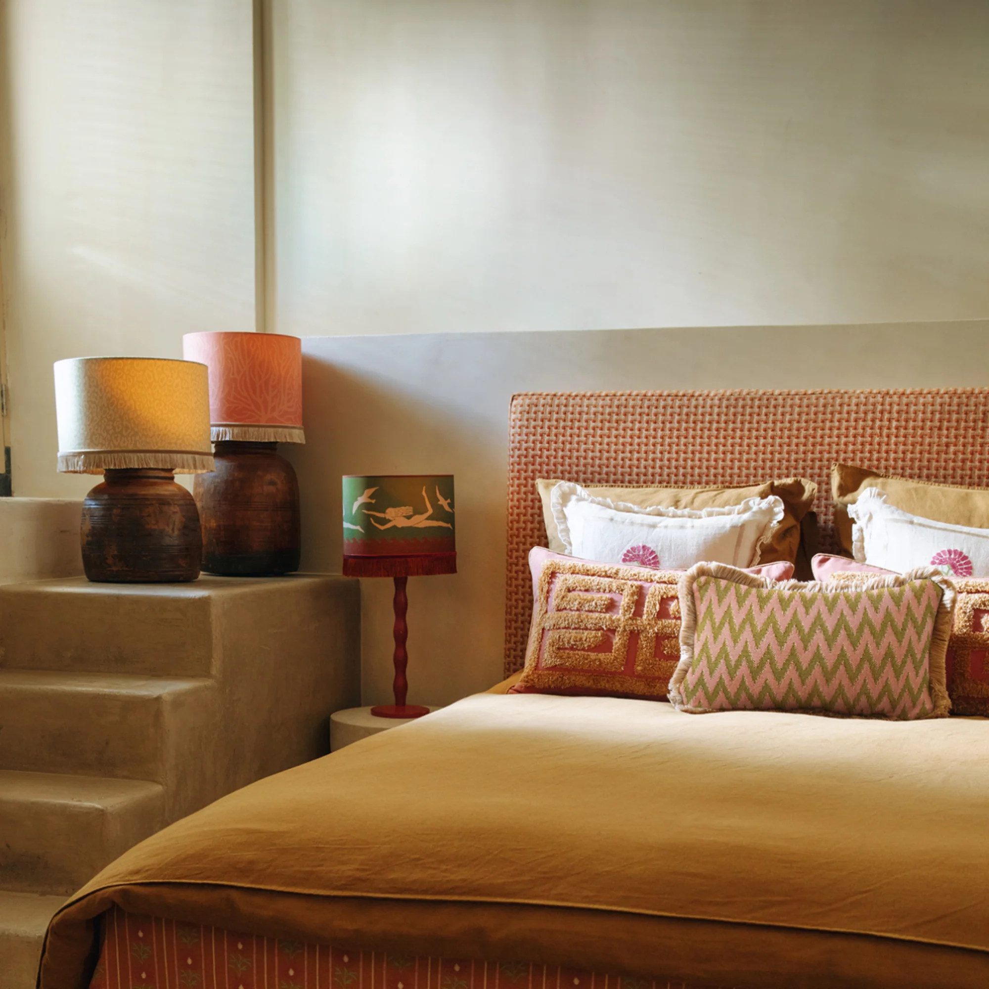 Lampshade Lauren Blush & Rose - Image 4