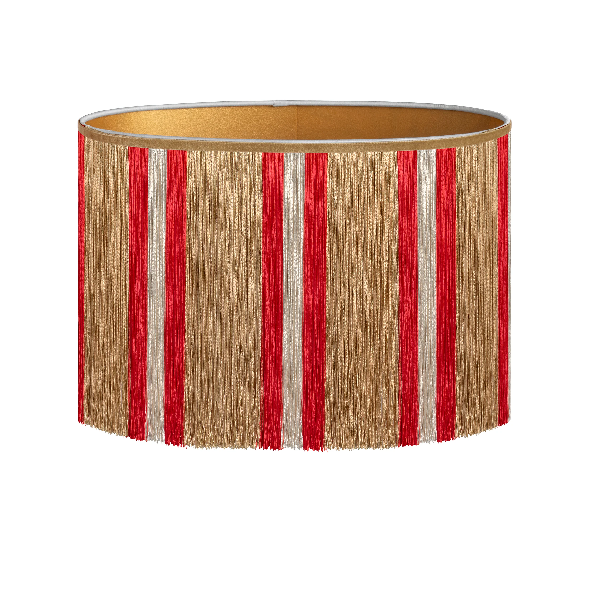 Palais x Hôtel Magique Lampshade Ava Gold & Red